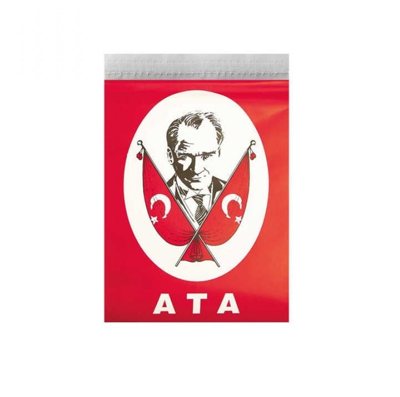 CREATOR: gd-jpeg v1.0 (using IJG JPEG v62), quality = 90 Vatan Kağıt Bayrak Türk İpli 50'lİ Ata Büyük - Görsel 1