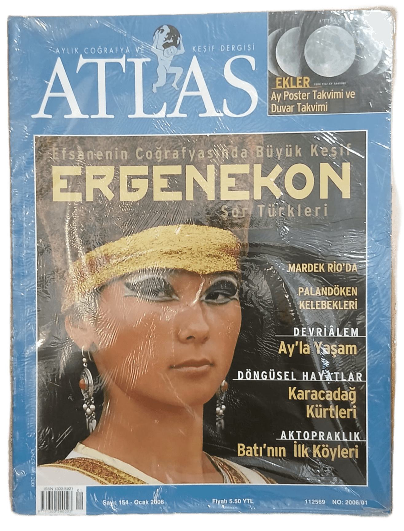 atlas 154 Atlas Dergisi Sayı 154-Ocak 2006 (Ay Poster Takvimi Eki Yok) - Görsel 1