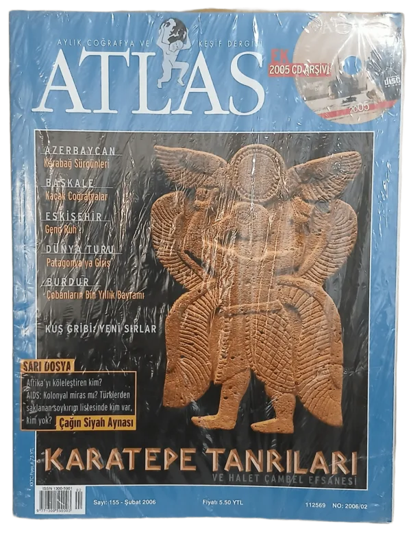 Atlas Dergisi Sayı 155-Şubat 2006 (Atlas 2005 Cd Arşivi Hediye)