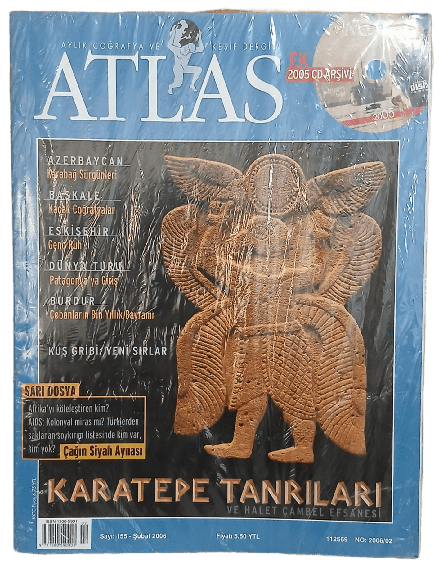atlas 155 Atlas Dergisi Sayı 155-Şubat 2006 (Atlas 2005 Cd Arşivi Hediye) - Görsel 1