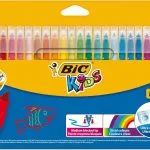 Bic Kids Couleur Ultra Yıkanabilir Keçeli Boya Kalemi 24 Renk