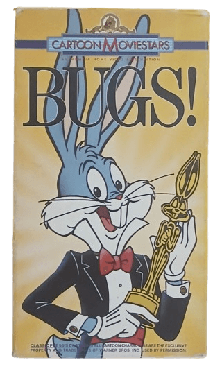 bugs1-removebg-preview Bugs Bunny Çizgi Film VHS Kaset (Çok Nadir) - Görsel 1