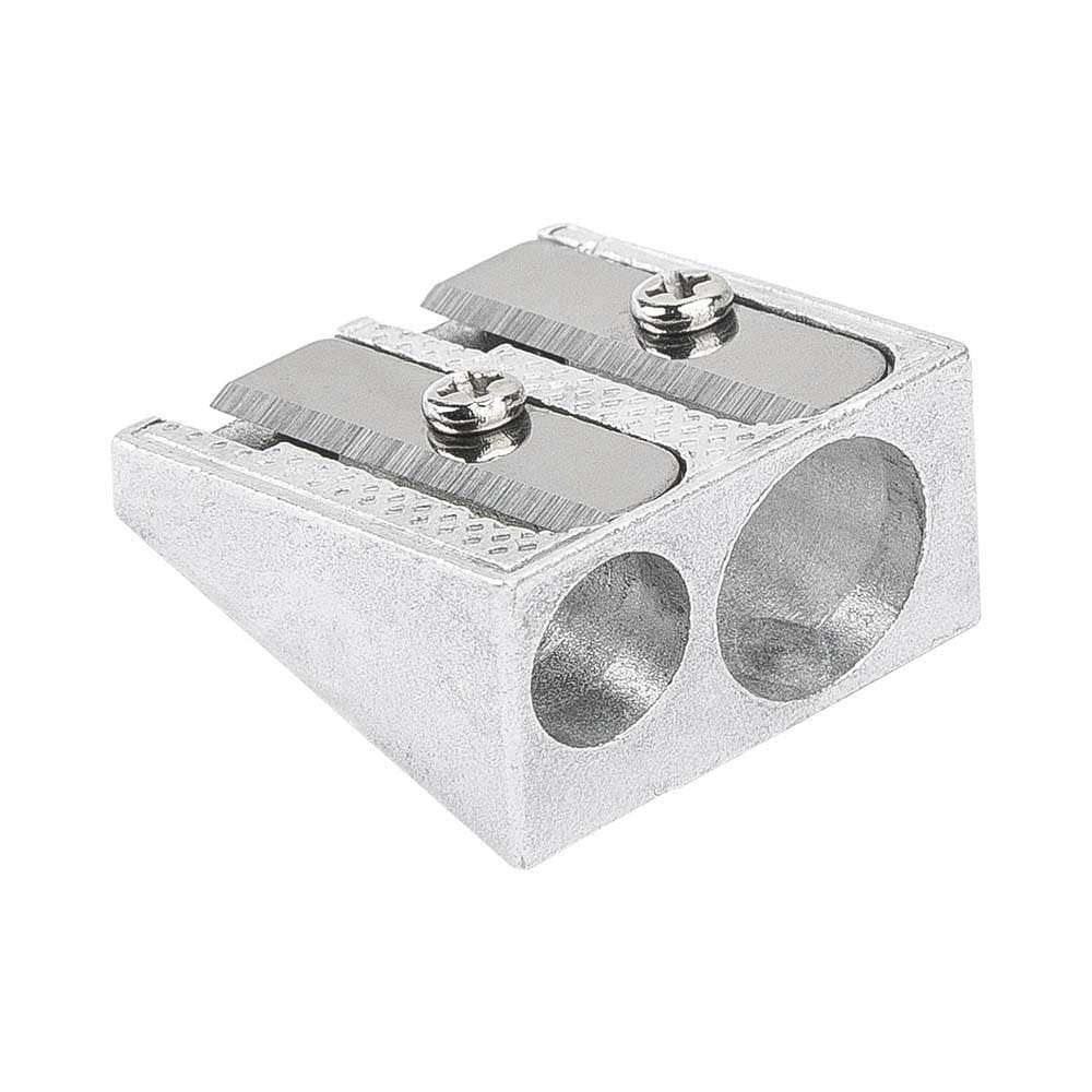 deli-klasik-metal-cift-agizli-kalemtras-39762-141250-11-B Faber-Castell Metal Çiftli Kalemtraş - Görsel 1
