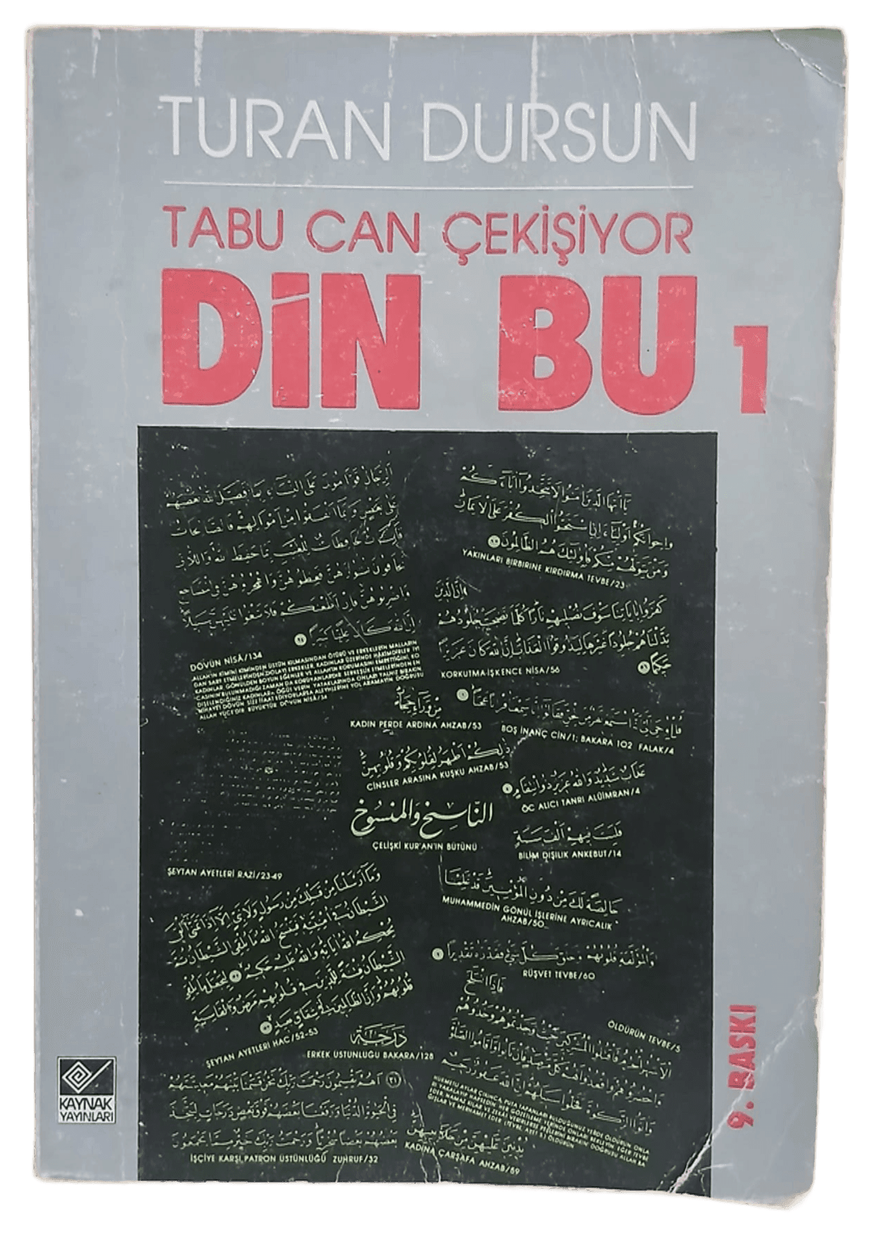 din bu 1 Tabu Can Çekişiyor Din Bu 1-Turan Dursun - Görsel 1