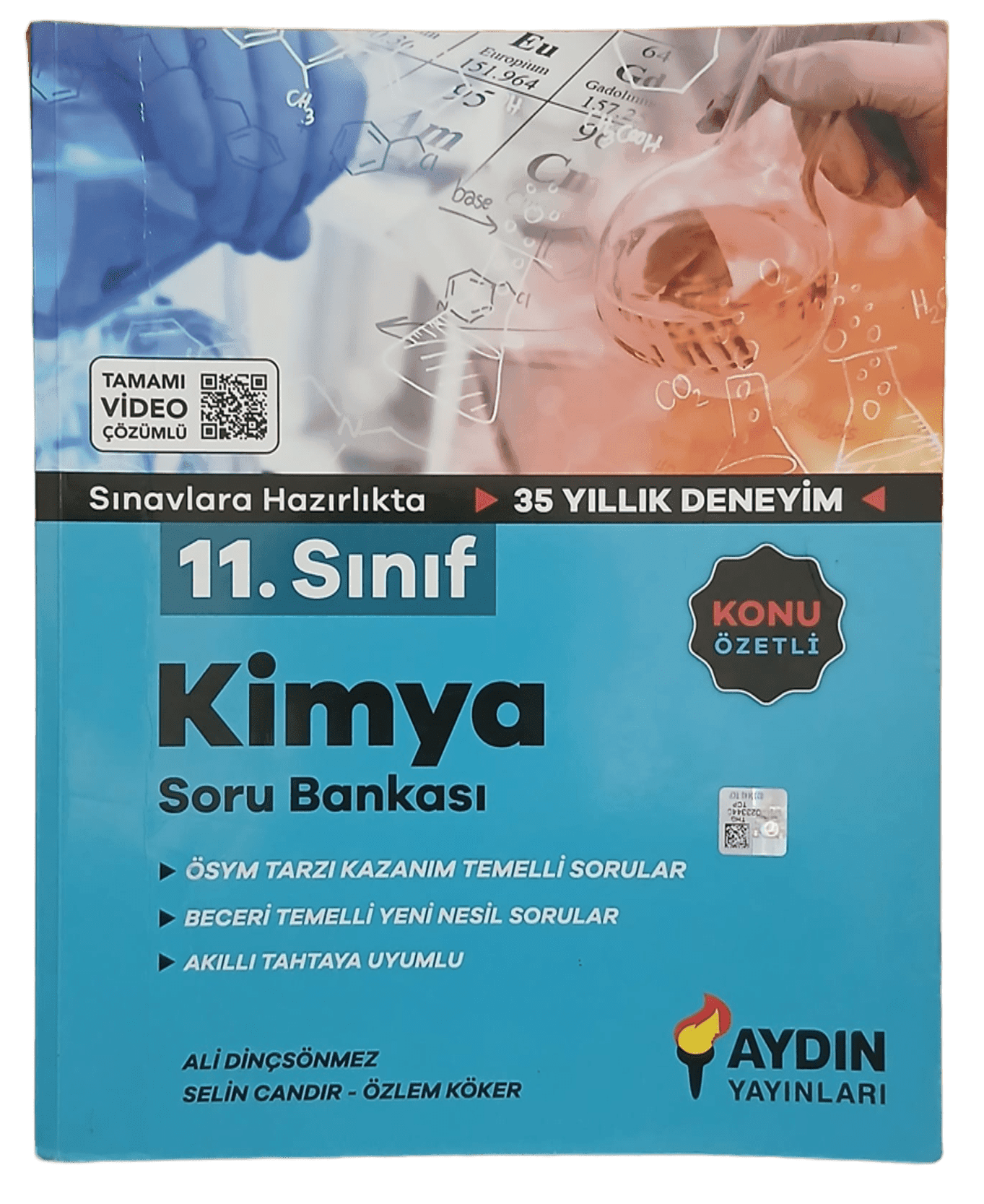 kimya2 Aydın Yayınları 11.Sınıf Kimya Soru Bankası - Görsel 1
