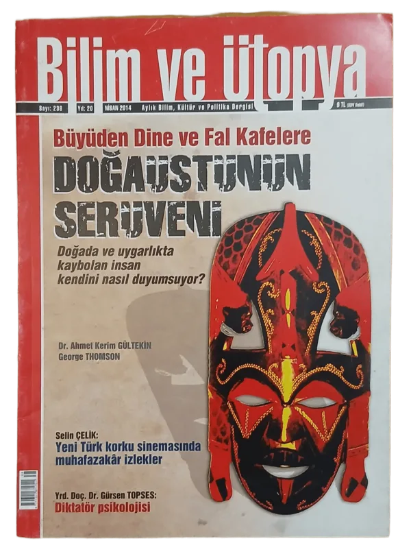 Bilim ve Ütopya Dergisi Sayı 238-Nisan 2014