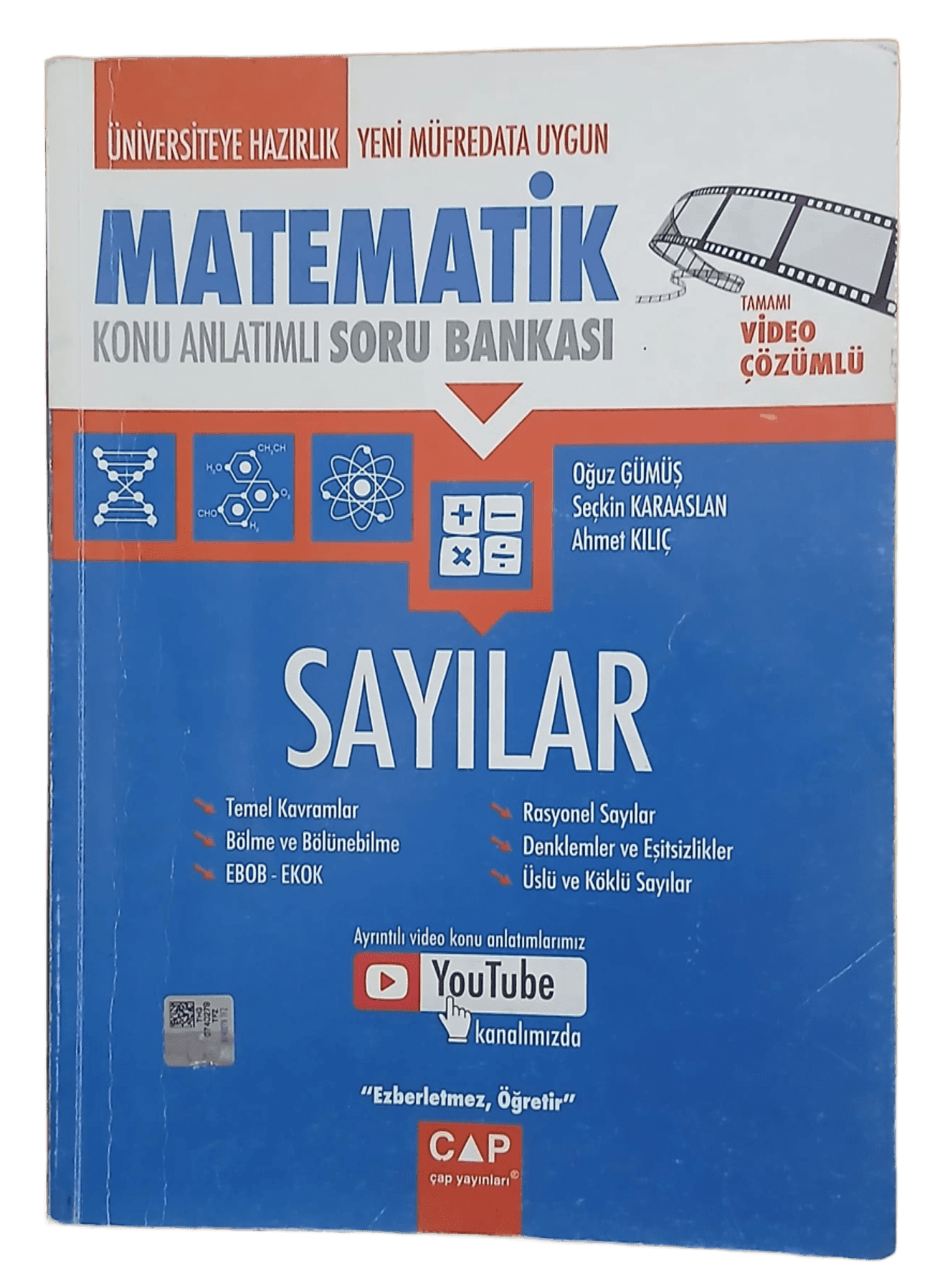sayısal Çap Yayınları Sayılar Konu Anlatımlı Soru Bankası - Görsel 1