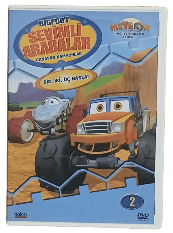 Sevimli Arabalar ve Canavar Kamyonlar-Meteor An The Mighty Monster Trucks Dvd