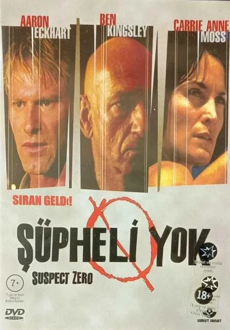 Şüpheli Yok-Suspect Zero Dvd