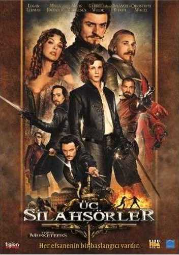Üç Silahşörler-Three Musketeers Dvd