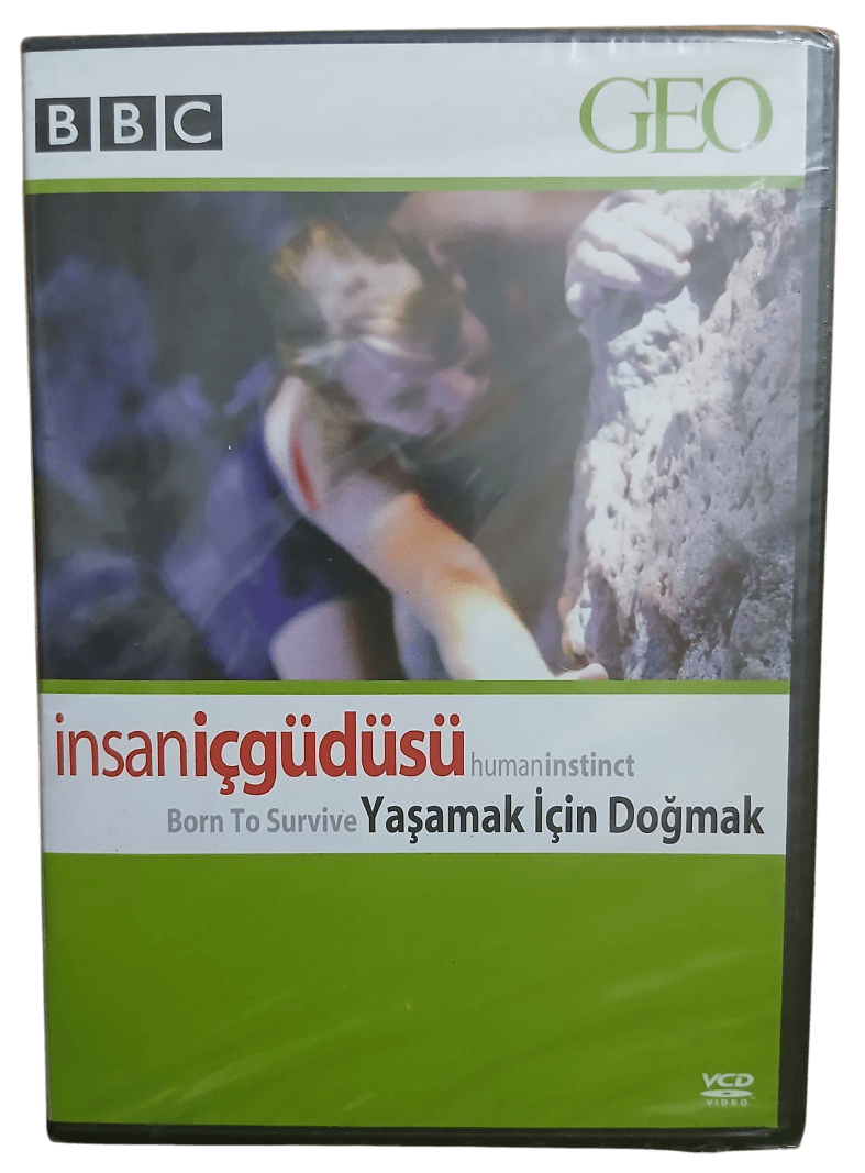 44d55c8a-1d6e-405b-ae9e-7c60f56f7870-Photoroom BBC Geo İnsan İçgüdüsü Yaşamak İçin Doğmak Vcd - Görsel 1
