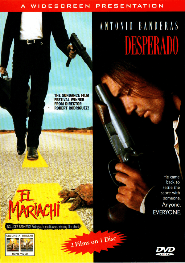 Desperado-El Mariachi Dvd-2 Film Tek Diskte (Çift Katmanlı Disk)