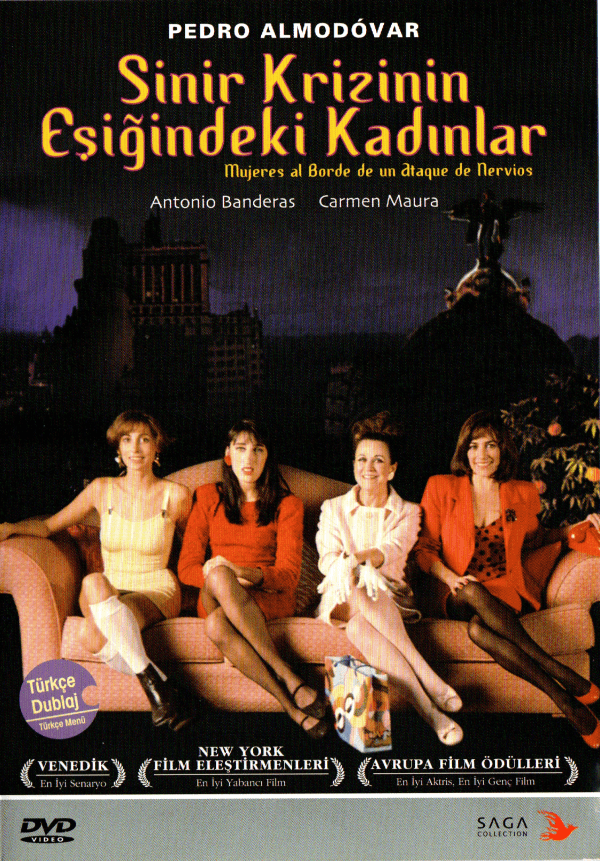 Sinir Krizinin Eşiğindeki Kadınlar Dvd