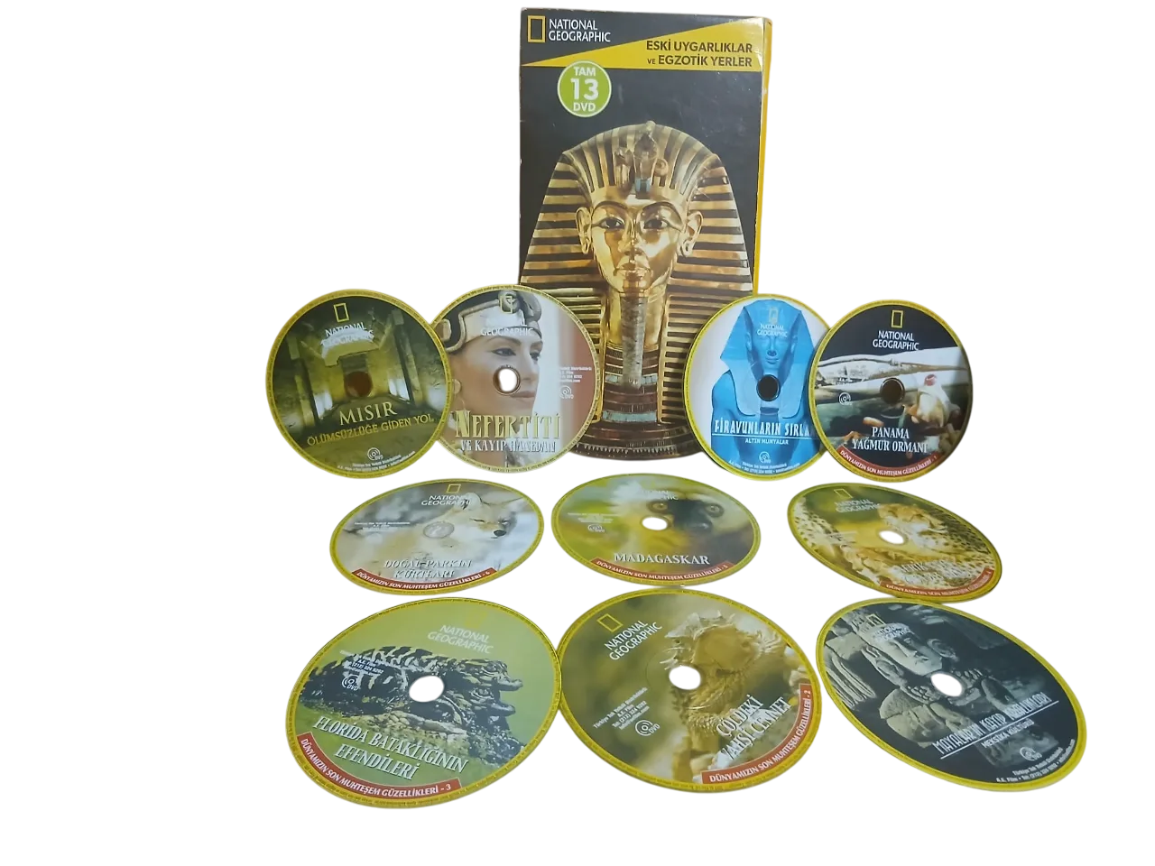 National Geographic Eski Uygarlıklar ve Egzotik Yerler 10 Dvd Belgesel - Görsel 2