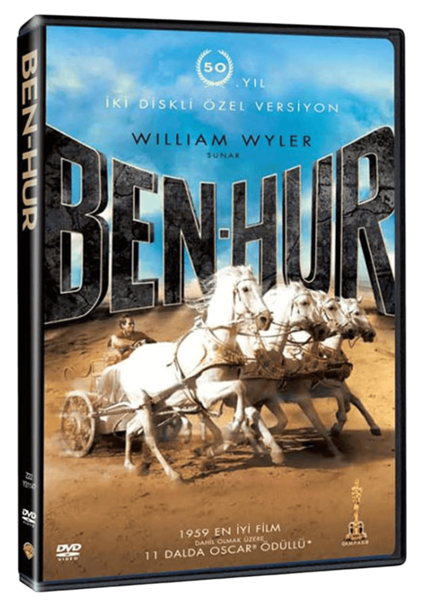 ben hur-Photoroom Ben Hur 2 Diskli Özel Versiyon - Görsel 1