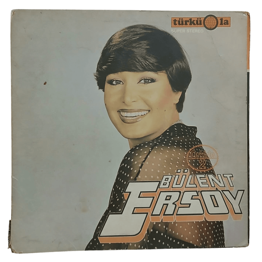bülent-Photoroom Bülent Ersoy-Orkide 2 LP 33'lük Plak Dönem Baskısıdır Türküola Plak - Görsel 1