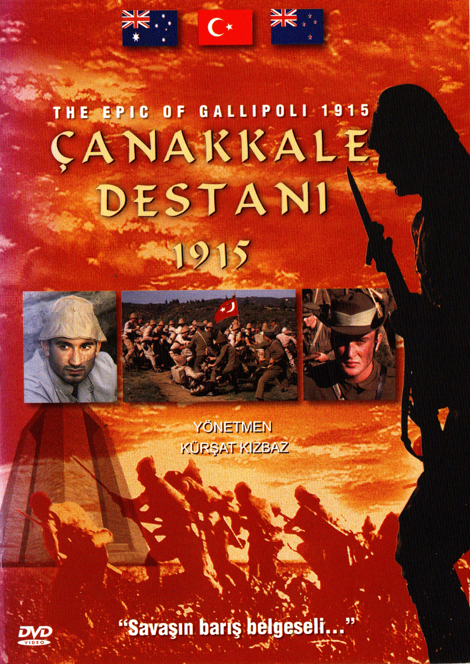 çannakel destanı Çanakkale Destanı 1915 Belgesel Dvd - Görsel 1