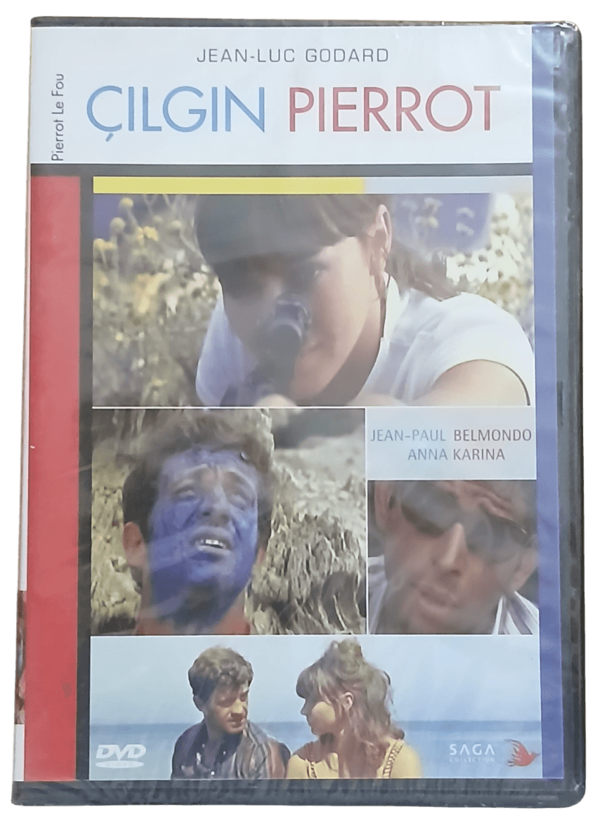 çılgın pierrot-Photoroom Çılgın Pierrot-Pierrot Le Fou Dvd - Görsel 1