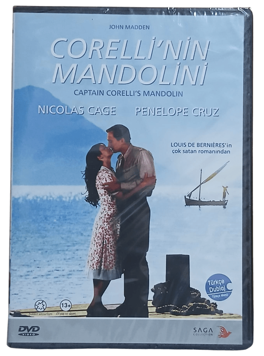 corel-Photoroom Corelli'nin Mandolini-Captain Corellis Mandolin Dvd - Görsel 1