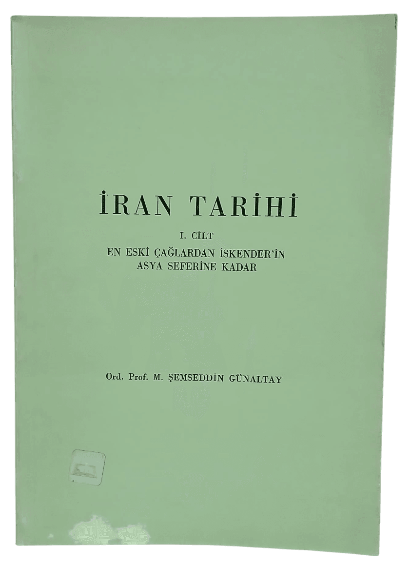 iran tarihi-Photoroom İran Tarihi 1.Cilt En Eski Çağlardan İskender' in Asya Seferine Kadar-Ord. Prof. M. Şemseddin Günaltay - Görsel 1