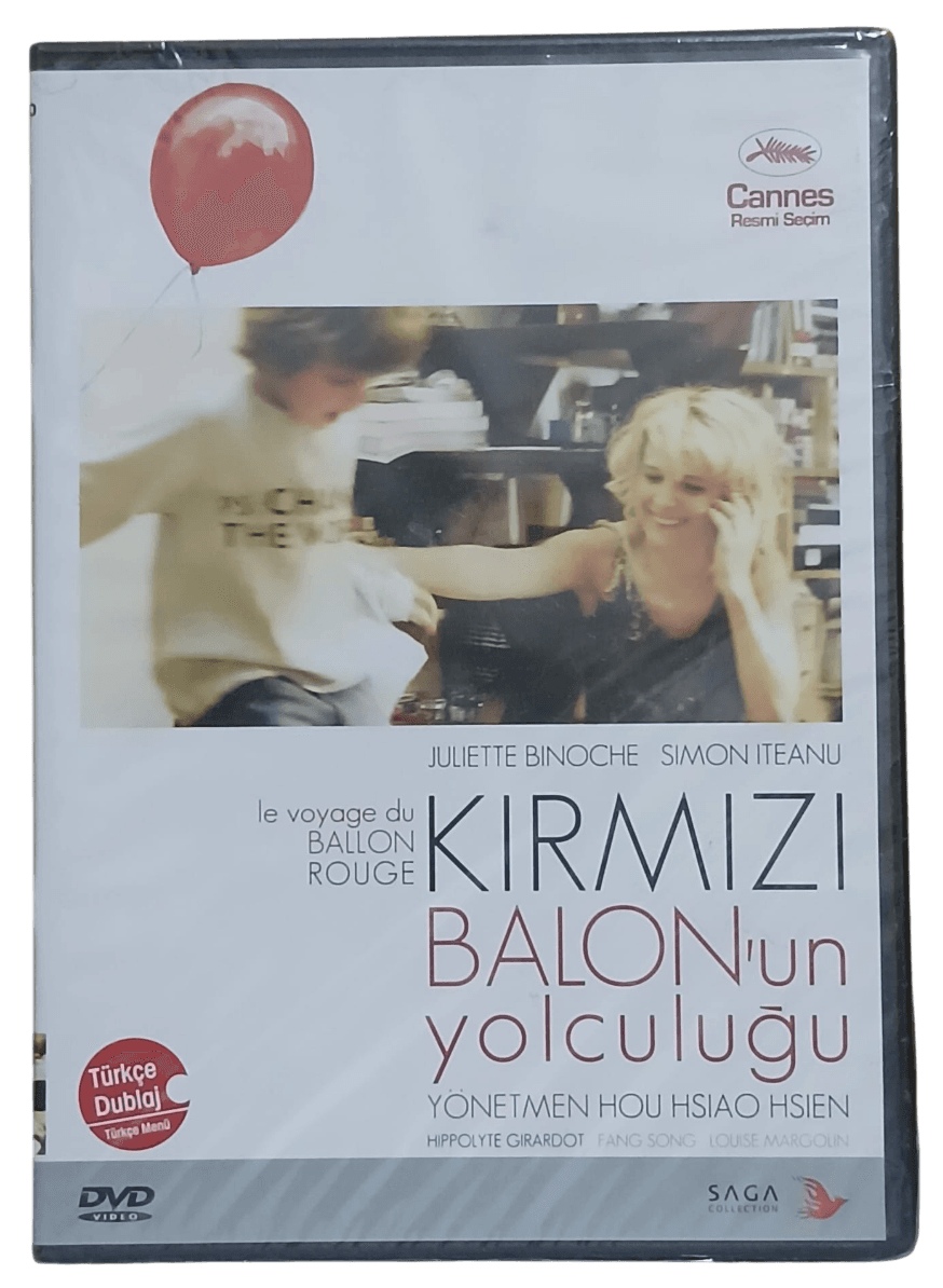 kırmızı-Photoroom Kırmızı Balon'un Yolculuğu-Le Voyage du Ballon Rouge Dvd - Görsel 1