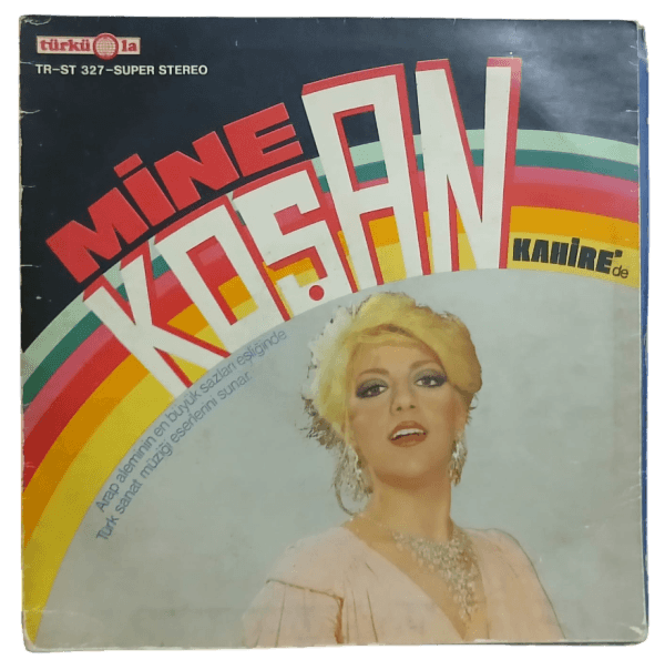 Mine Koşan-Kahire 33'lük LP (Dönem Baskısıdır,Açıklamayı Okuyun)
