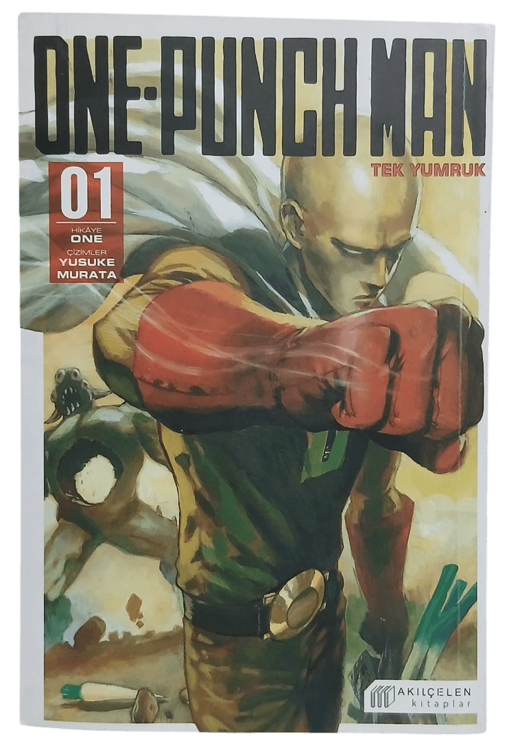 one punc man-Photoroom One Punch Man Cilt 01 Tek Yumruk-Yusuke Murata - Görsel 1