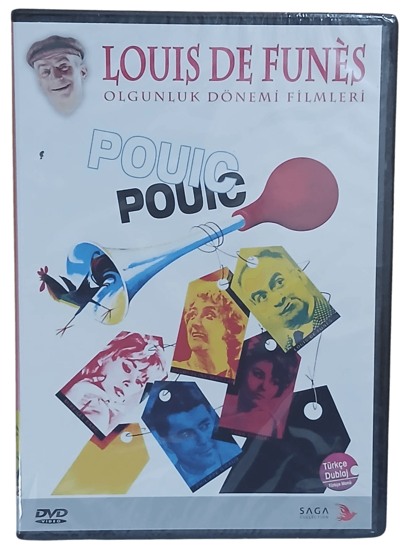 pouıc-Photoroom Louis De Funes Pouic Dvd - Görsel 1