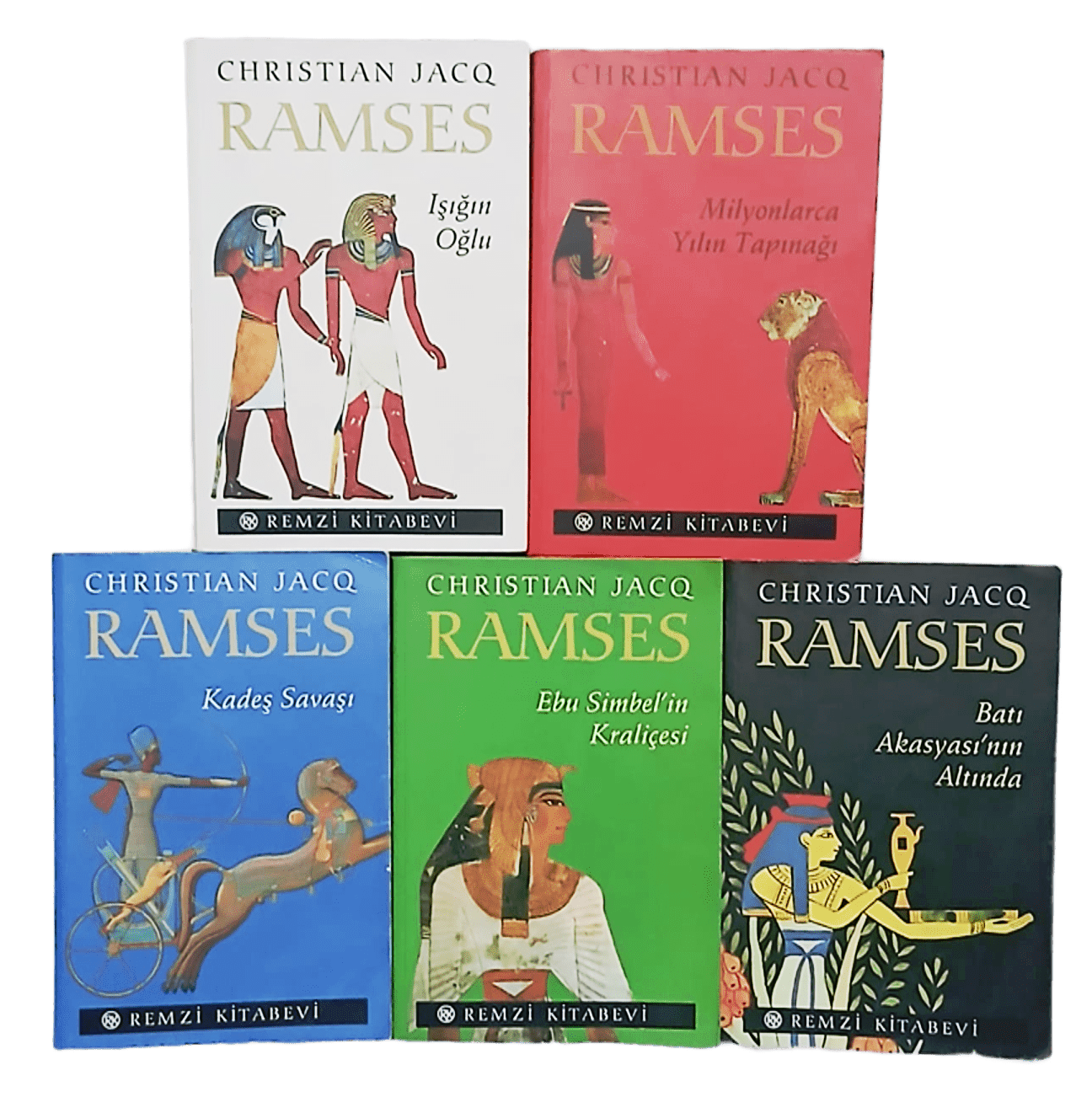 ramses Ramses 1-2-3-4-5 Tüm Seri/Christian Jacq - Görsel 1