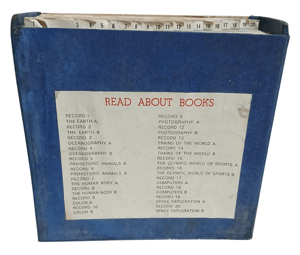 reads 3-Photoroom Universal English Records 45'lik Plak (İngilizce Öğrenim Seti 22 Adet 45'lik Plak) - Görsel 1
