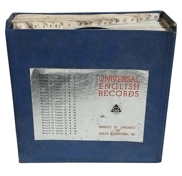 Universal English Records  45'lik Plak (İngilizce Öğrenim Seti 22 Adet 45'lik Plak)