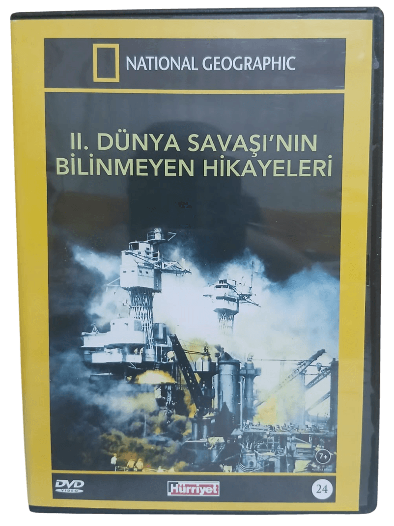 2.dünya-Photoroom National Geographic 2.Dünya Savaşı'nın Bilinmeyen Hikayeleri Dvd Belgesel - Görsel 1