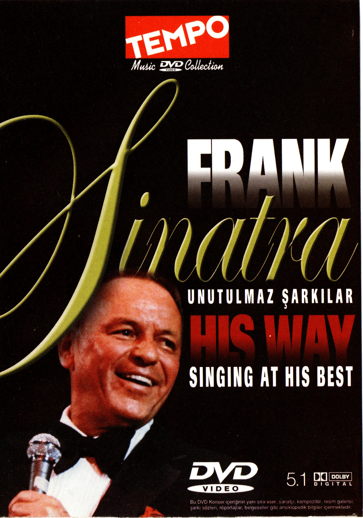 Frank Sinatra Frank Sinatra Unutulmaz Şarkılar Dvd - Görsel 1