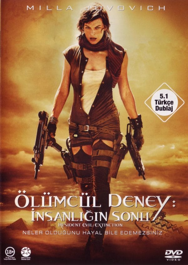 Ölümcül Deney İnsanlığın Sonu-Resident Evil Extinction Dvd