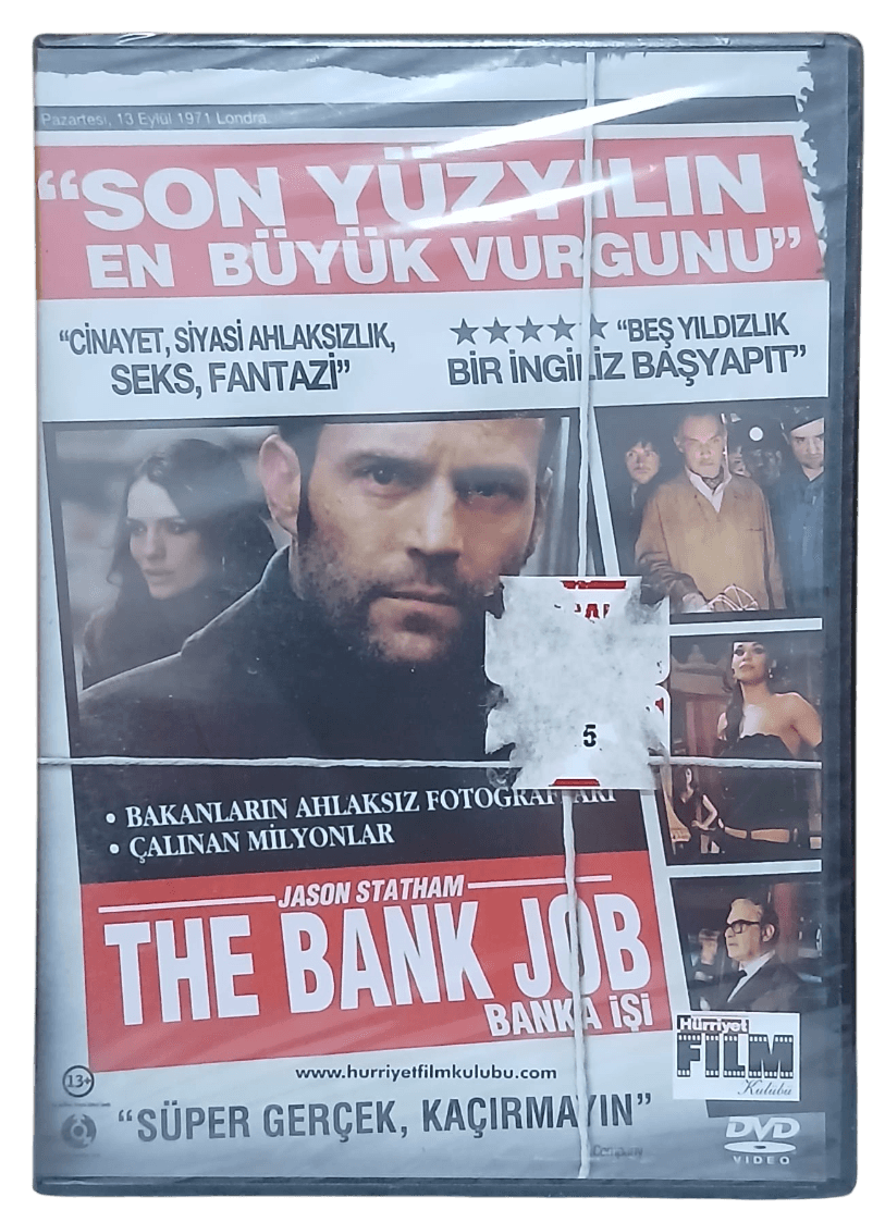 banka işi-Photoroom Banka İşi-The Bank Job Dvd - Görsel 1