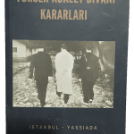 Yüksek Adalet Divanı Kararları-İstanbul/Yassıada(1960-1961)Reşat Fuat Çam,Ümit Yavuz,Zeliha Güler