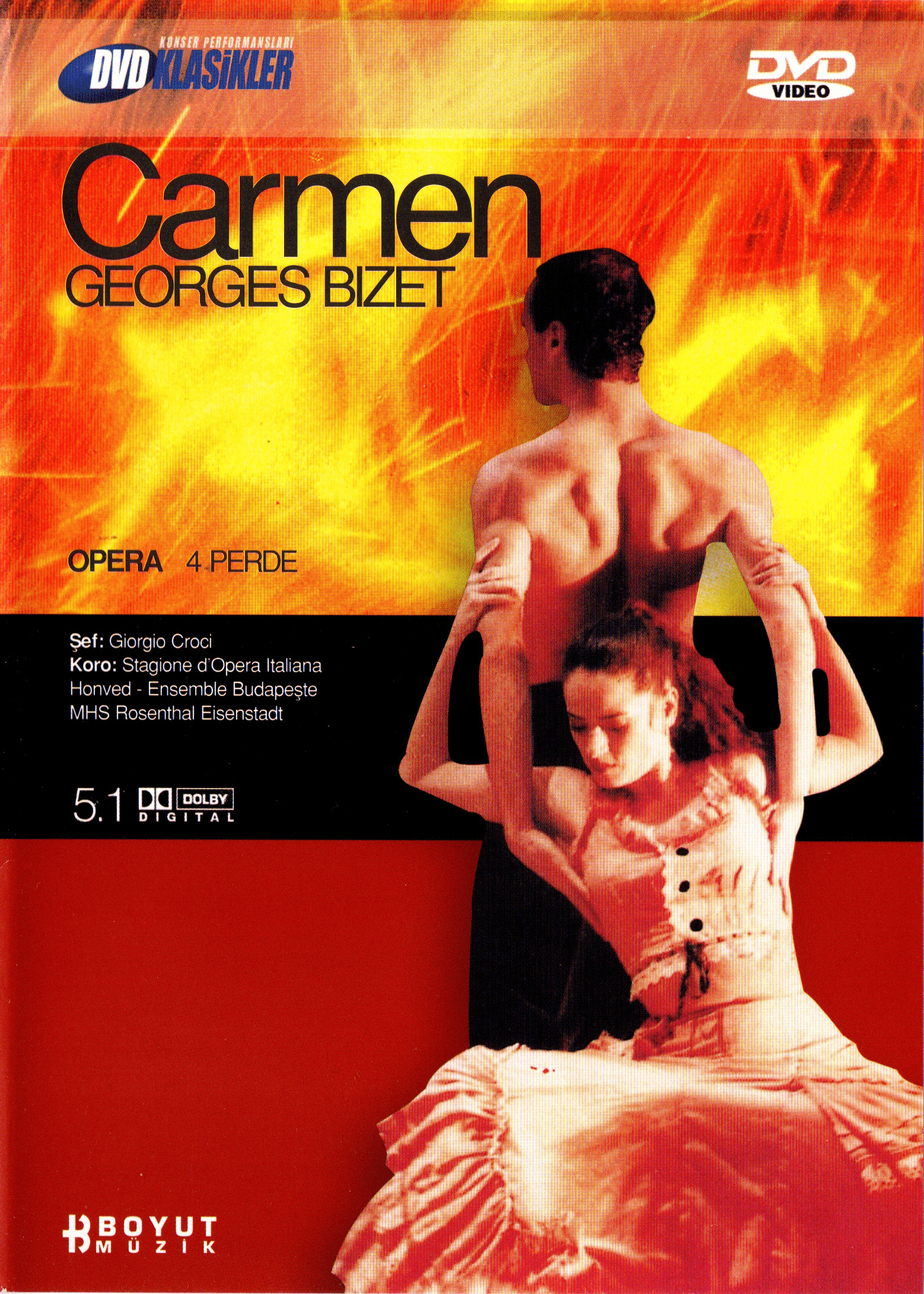 carmen Carmen Georges Bizet 4 Perde Opera - Görsel 1