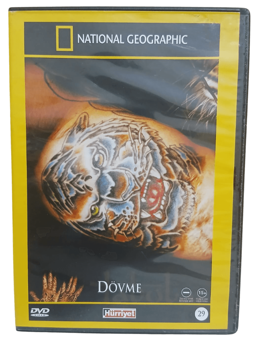 dövme-Photoroom National Geographic Dövme Dvd Belgesel - Görsel 1
