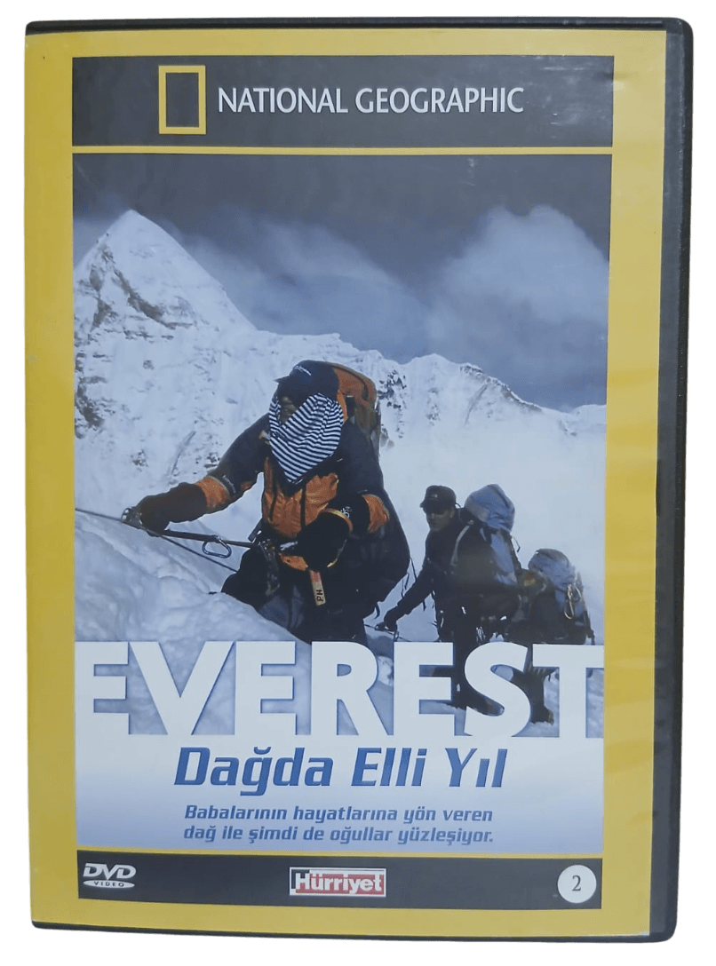 everest-Photoroom National Geographic Everest Dağda Elli Yıl Dvd Belgesel - Görsel 1