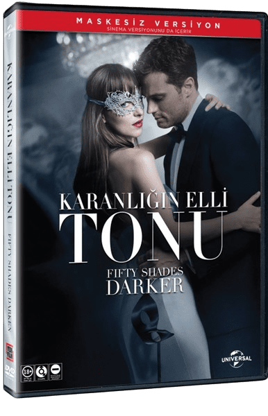 Karanlığın Elli Tonu-Fifty Shades Darker Dvd (Maskesiz Versiyon)