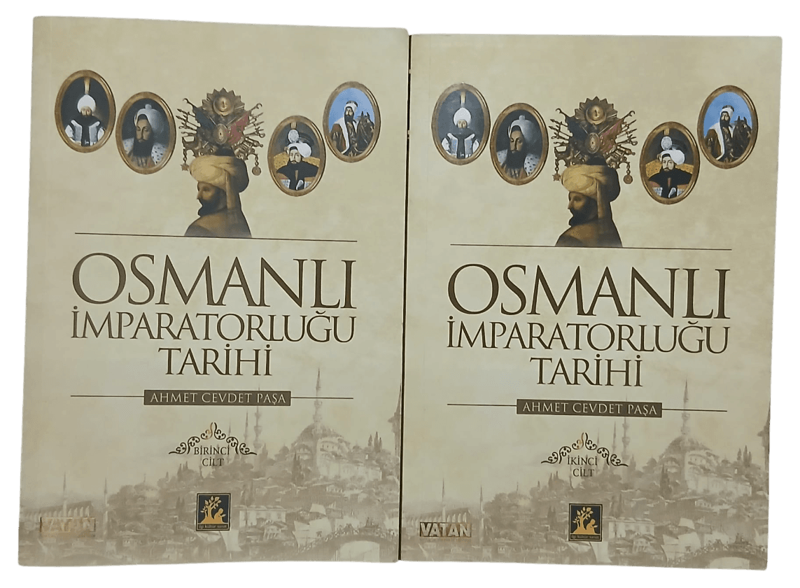 osmanlı imp-Photoroom Osmanlı İmparatorluğu Tarihi (2 Cilt Takım)-Ahmet Cevdet Paşa - Görsel 1