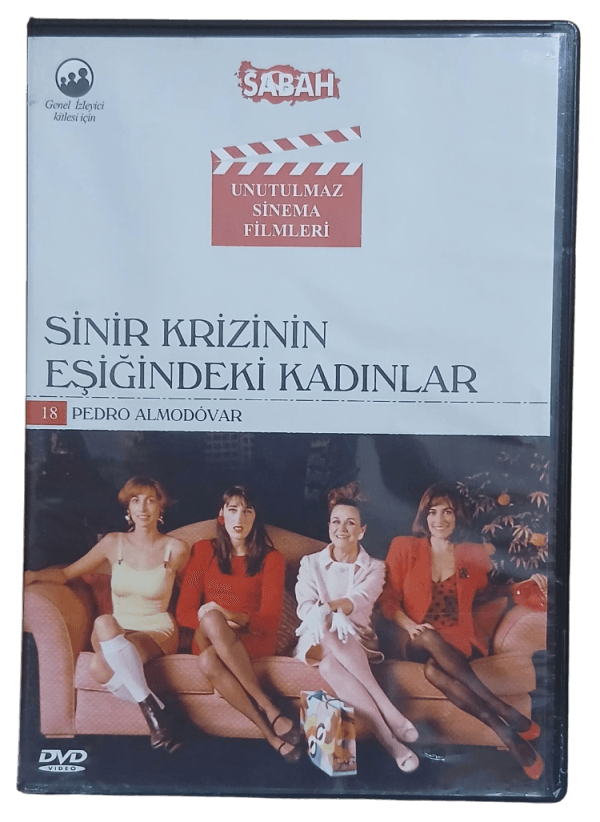 Sinir Krizinin Eşiğindeki Kadınlar Dvd