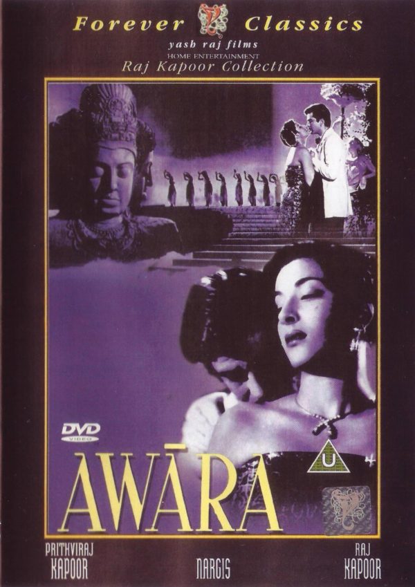 Avare-Awaara Dvd Raj Kapoor Filmi