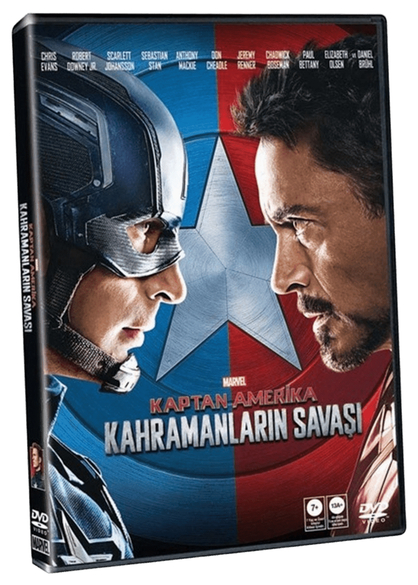Kahramanların Savaşı Kaptan Amerika Kahramanların Savaşı Dvd - Görsel 1