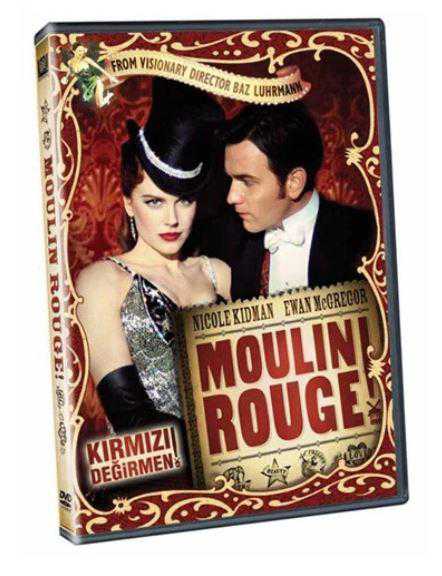 Kırmızı Değirmen-Moulin Rouge Dvd Kırmızı Değirmen-Moulin Rouge Dvd - Görsel 1
