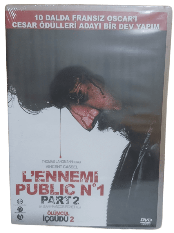 Ölümcül İçgüdü 2 - L'ennemi Public N°1 Part 2 Dvd