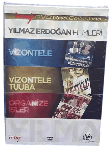 yılmaz erdoğan-Photoroom Vizontele,Vizontele Tuuba,Organize İşler Dvd / Yılmaz Erdoğan Filmleri Box Set - Görsel 1