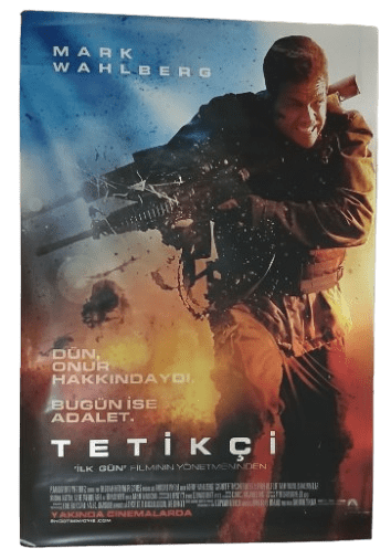 Tetikçi Mark Wahlberg Orijinal Film Afişi