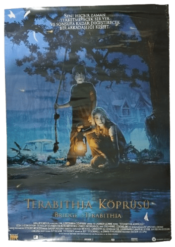 Gemini_Generated_Image_u3oz1ju3oz1ju3oz-removebg-preview Terabithia Köprüsü Orijinal Film Afişi - Görsel 1