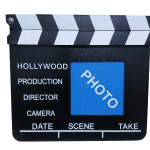 Ahşap Hollywood Klaket Fotoğraflık